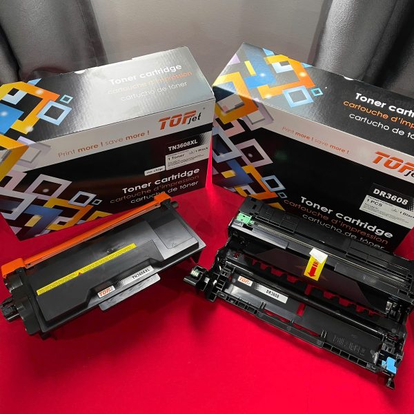 Hộp mực Topjet TN3608XL - Đen (Black)
