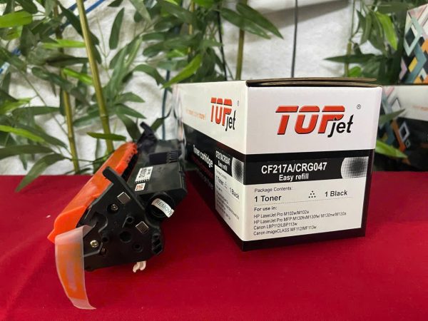 Hộp mực thương hiệu Topjet CF217A/CRG047
