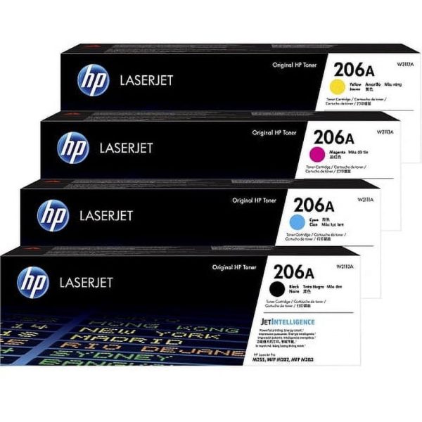 Ảnh tham khảo mã tương thích HP 206A W2110A W2111A W2112A W2113A