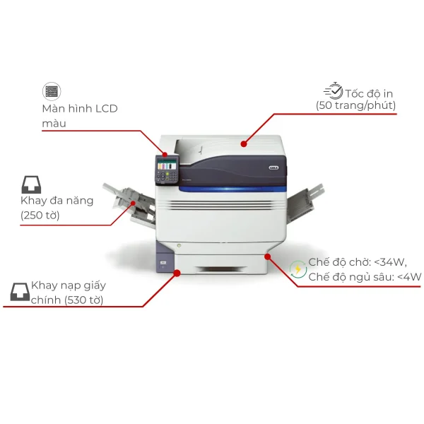 Máy in LED màu OKI Pro9431DN A3