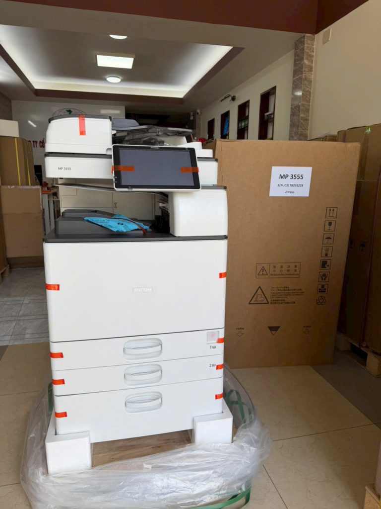 Máy photocopy Ricoh MP 3555 thực tế
