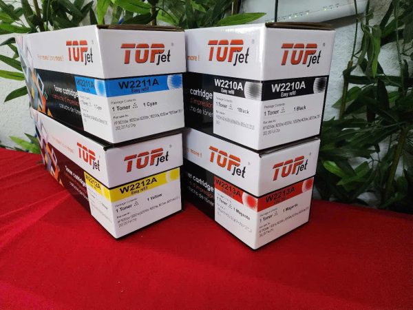 Hộp mực thương hiệu Topjet W2210A/W2211A/W2212A/W2213A