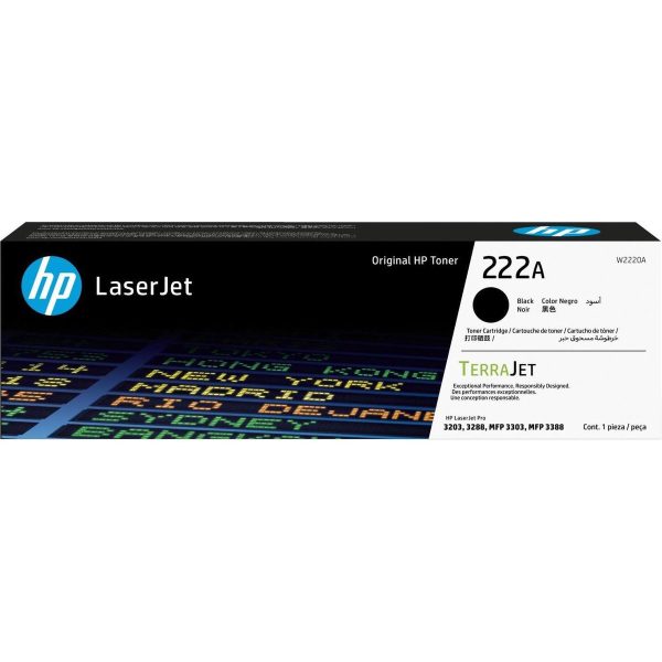 Ảnh tham khảo mã tương thích HP W2220A 222A Black