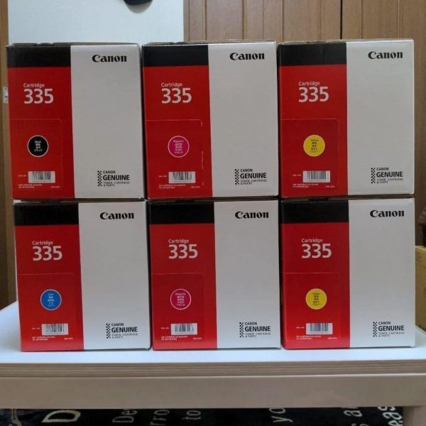 Ảnh tham khảo mã tương thích Canon CRG335 BK C M Y