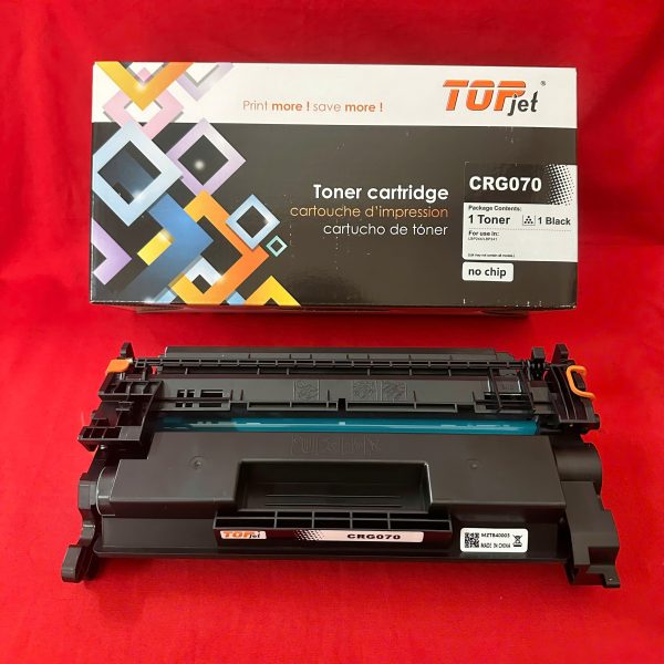 Hộp mực Canon CRG070 Topjet không chip – mã CRG070 Ko chip_Topjet/HALLOYA