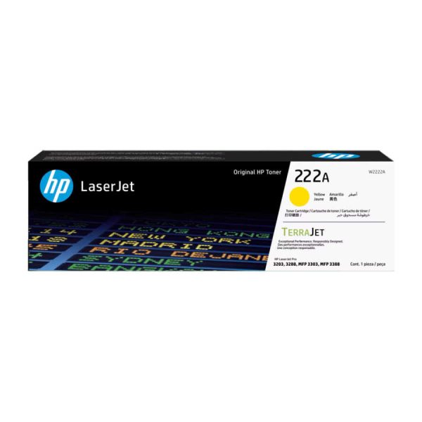 Ảnh tham khảo mã tương thích HP W2222A 222A Yellow