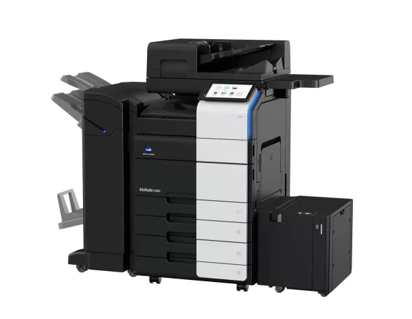 Konica Minolta bizhub C450i – ảnh minh họa từ hãng, phụ kiện tùy chọn