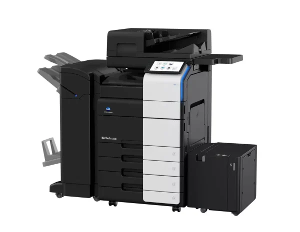 Konica Minolta bizhub C550i – ảnh minh họa từ hãng, phụ kiện tùy chọn