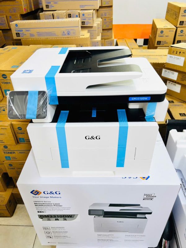 Máy in đa chức năng G&G GM3310DW có ADF, Wi-Fi và LAN – ảnh AT Việt Nam