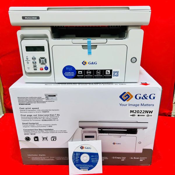 Máy in laser đa chức năng G&G M2022NW Wi-Fi LAN, hình thực tế từ AT Việt Nam