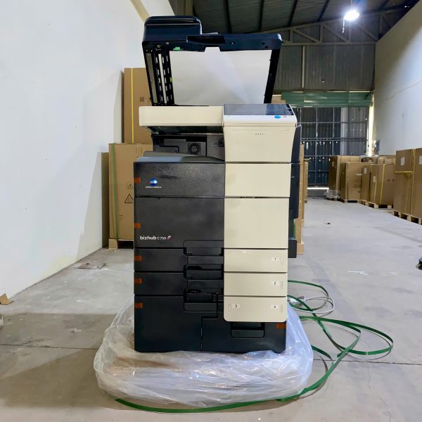 Máy photocopy màu Konica Minolta bizhub C759 Renew – ảnh máy thực tế tại kho AT Việt Nam