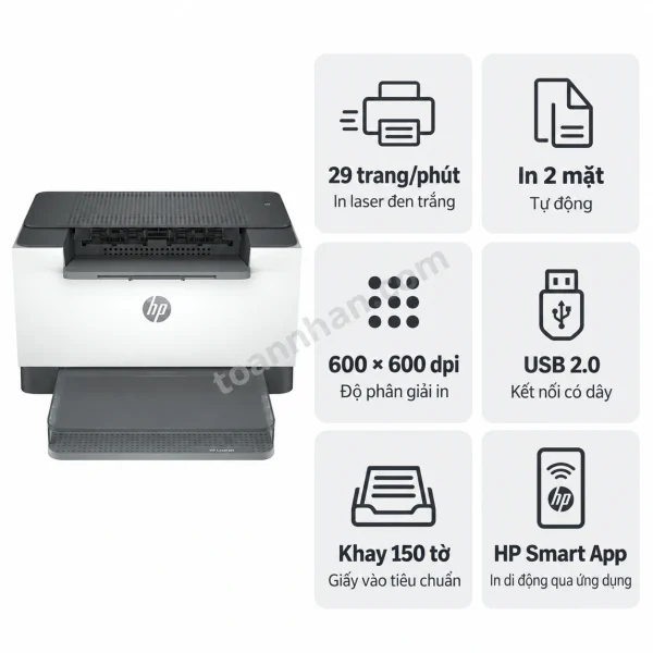Máy in laser trắng đen HP LaserJet M211D
