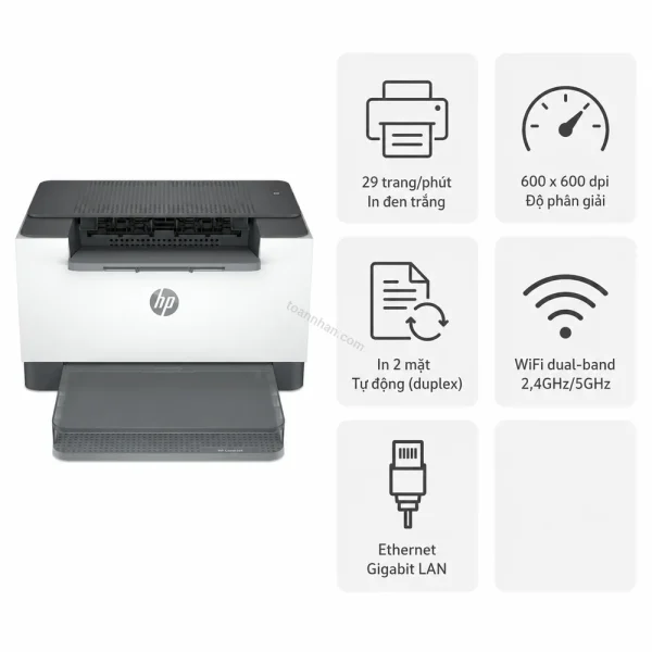 Máy in laser trắng đen HP LaserJet M211DW